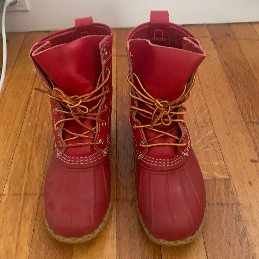 Limited Edition Red LL Bean Boots